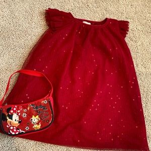 Red Sequin Dress